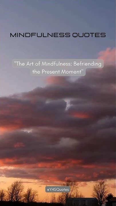7. Cultivate Mindfulness: Befriend the Present Moment