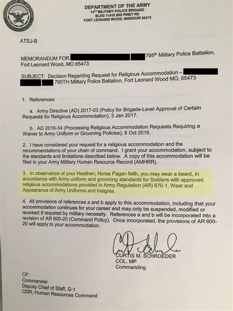 4. Religious Accommodation Waiver