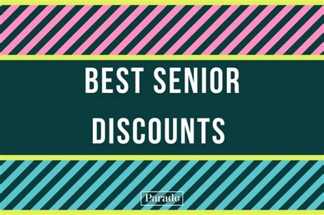 5. Embrace Senior Discounts