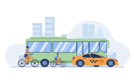 4. Transportation Triumph: Car, Public Transit, Bike