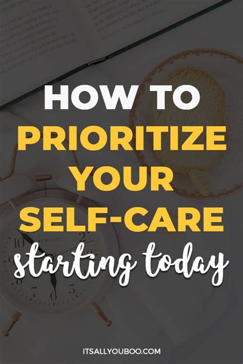 7. Prioritize Self-Care: You Are Worth It!