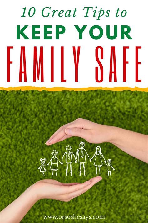 Personal Safety Tips for All Family Members: