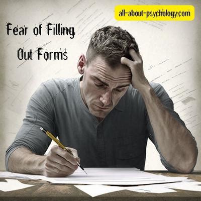 6. Incorrectly filling out forms