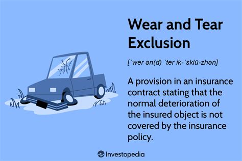 4.  Wear and Tear