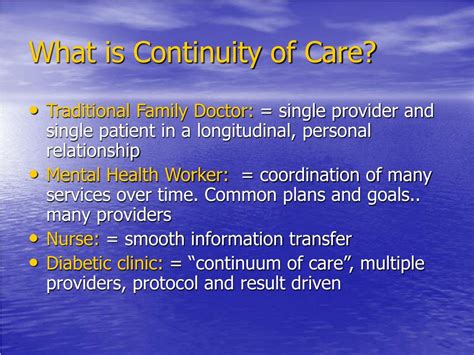 4. Maintain Continuity of Care: Keep Your Doctors and Specialists